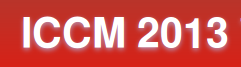 ICCM 2013 logo
